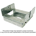 Simpson Strong-Tie ABA66RZ ABA ZMAX Galvanized Adjustable Standoff Post Base for 6x6 Rough