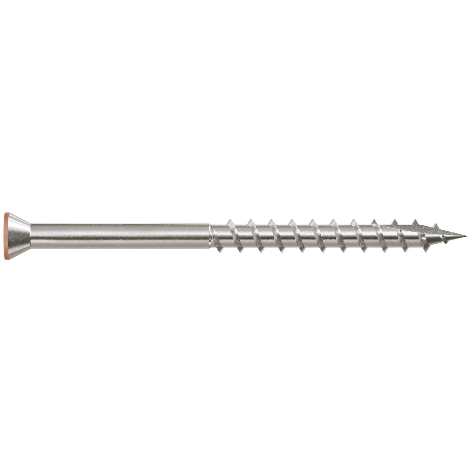 Simpson Strong-Tie T07225WCI Deck-Drive DWP WOOD SS Screw, #7 x 2-1/4-in. T-15, Trim Head, Type 316, Tan 03, 1750-Pack