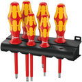Wera 160 I/6 Rack Screwdriver Set Kraftform Plus Series 100 + Rack, 6-Pieces