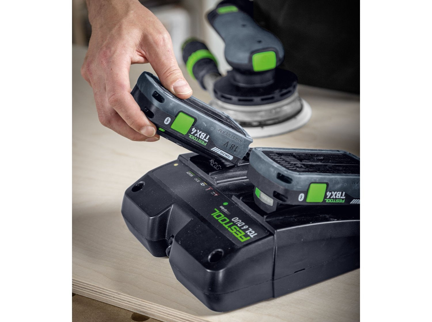 Festool 18V 4.0Ah Tabless Bluetooth Battery Pack (578745)