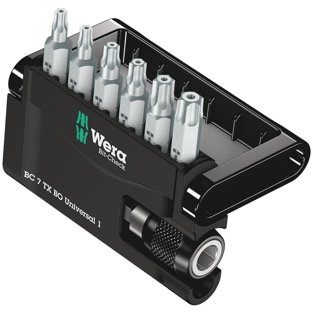 Wera Bit-Check 7 Torx Bo Universal 1, 7-Pieces