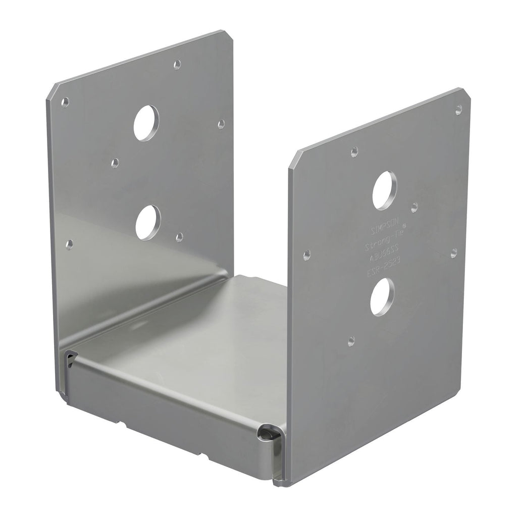 Simpson Strong-Tie Stainless-Steel Adjustable Post Base for 6x6 (ABU66SS)