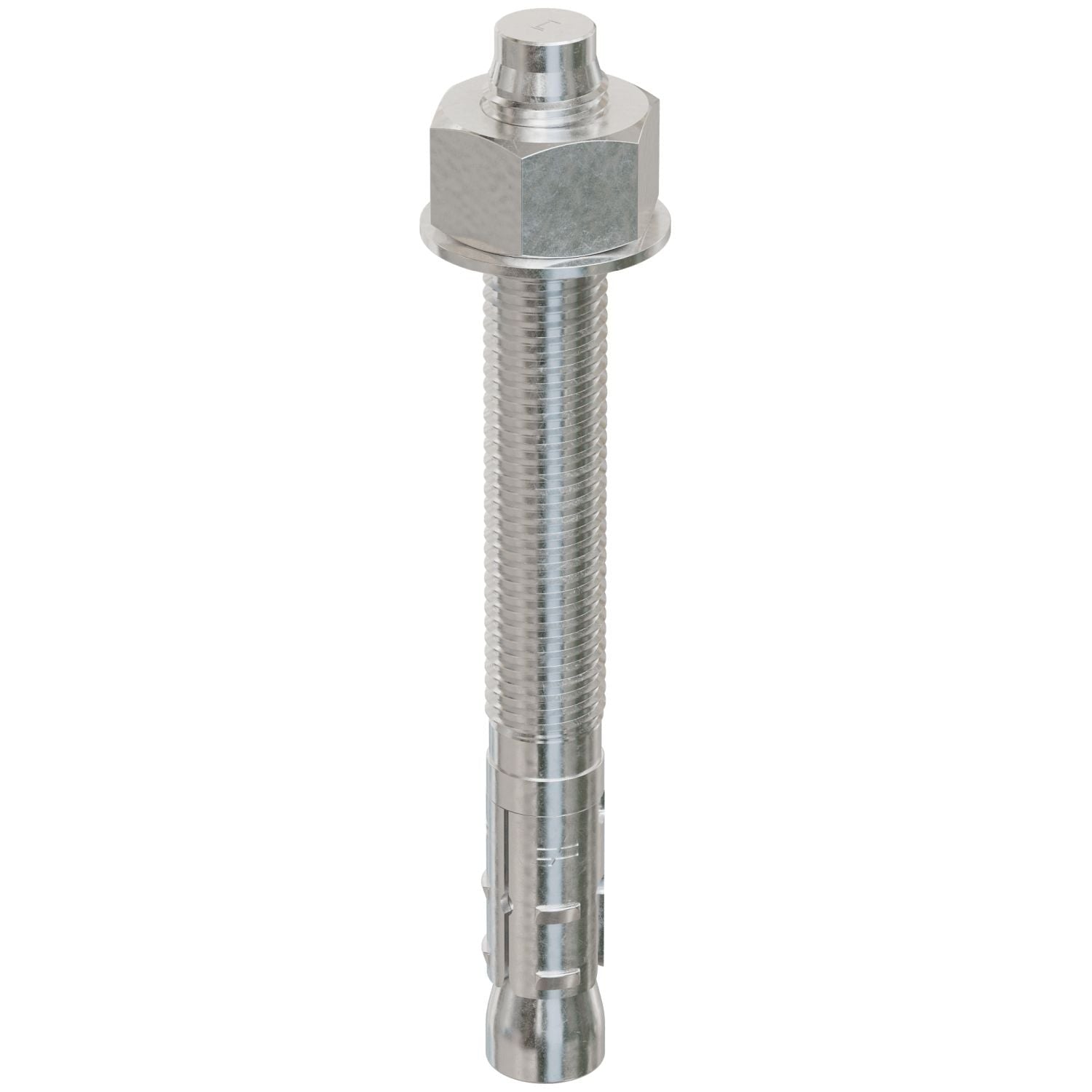 Simpson Strong-Tie STB2-75700S6F10 Strong-Bolt 2, 3/4-in. x 7-in. Type 316 Stainless-Steel Wedge Anchor, Fully Assembled, 10-Pack