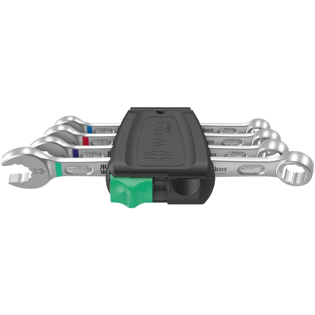 Wera 6003 Joker 4 Set Imperial 1 Combination Wrench Set, 4-Pieces