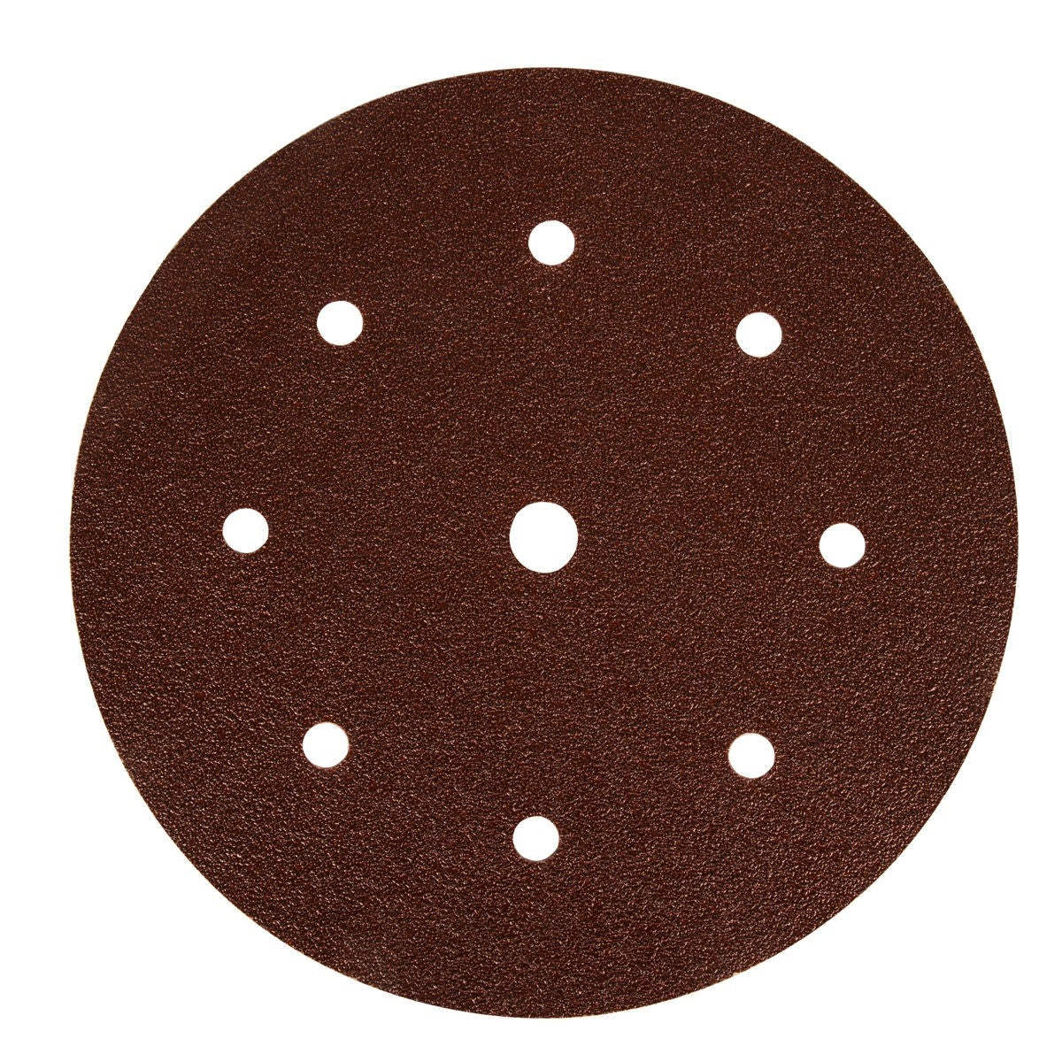 Mirka Coarse Cut 8-in. P40 9-Hole Grip Sanding Disc for Coarse Sanding, 25-Pack (40-632-040)