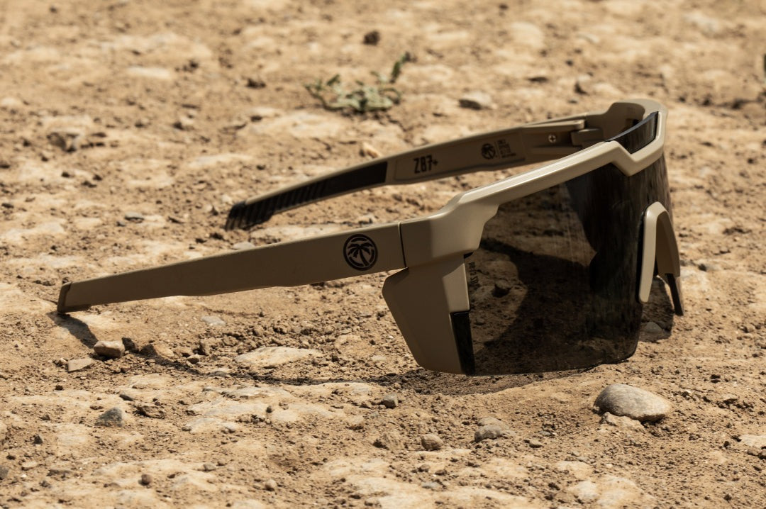 Heat Wave Future Tech Desert Tan Frame Z87+ Sunglasses
