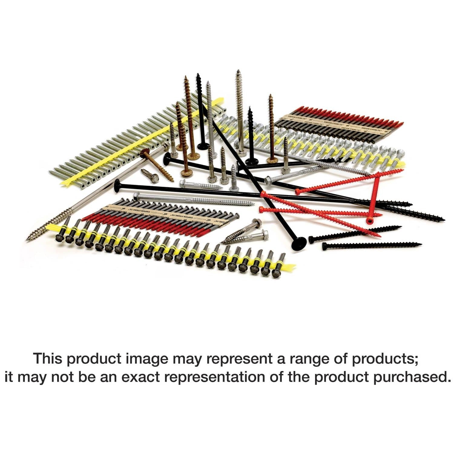Simpson Strong-Tie TBG1475S Strong-Drive TB WOOD-TO-STEEL Screw (Collated), #14 x 3-in. N2000, 750-Pack