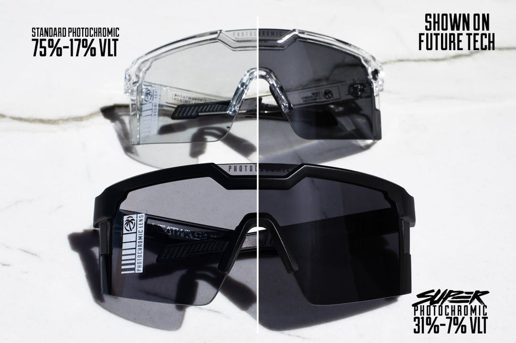 Heat Wave Vector SUPER Photochromic Lens Z87+ Sunglasses