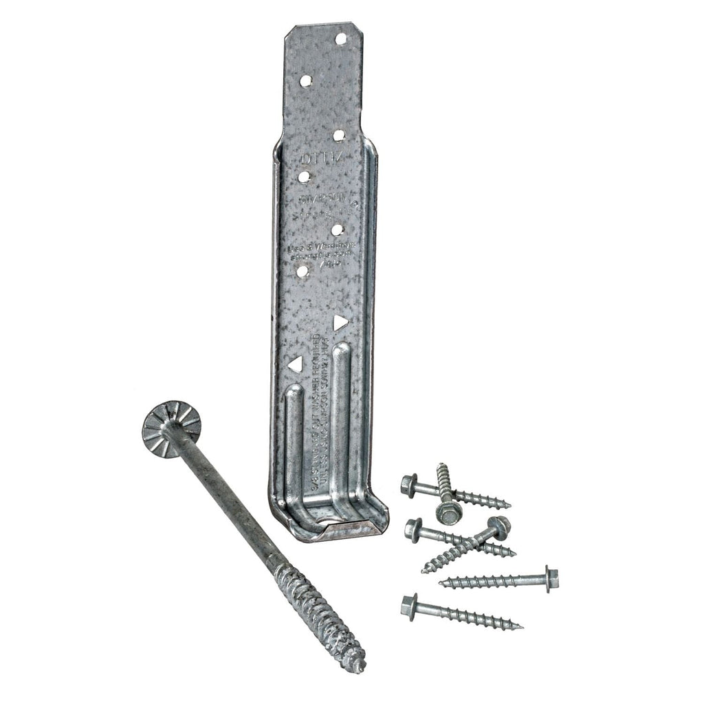 Simpson Strong-Tie ZMAX Galvanized Deck Tension Tie for 2x (DTT1Z)