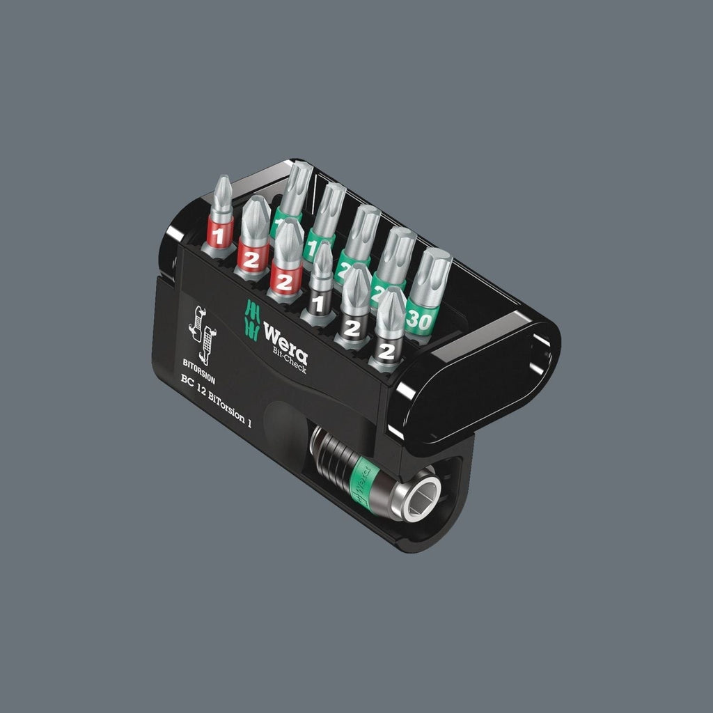 Wera Bit-Check 12 Bitorsion 1, 12-Pieces