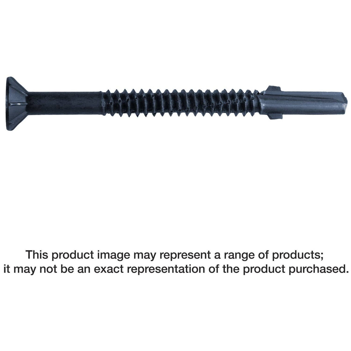 Simpson Strong-Tie TFP1475S Strong-Drive TF WOOD-TO-STEEL Screw (Collated), #14 x 3-in. T30 Black Phos., 750-Pack