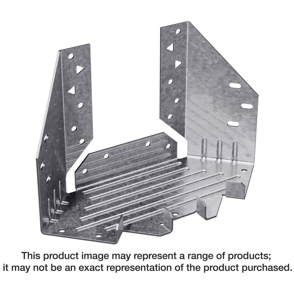 Simpson Strong-Tie MTHMQ-SDS3 MTHMQ 4-1/8-in. Galvanized Multiple Truss Hanger with Strong-Drive SDS Screws