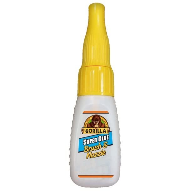 Gorilla Glue Brush & Nozzle Super Glue, 10g (7500102)
