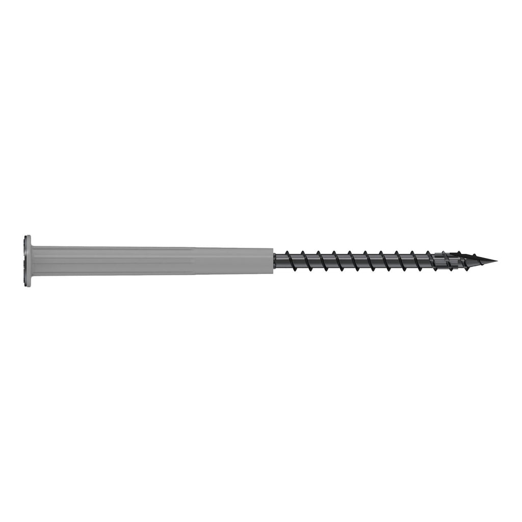 Simpson Strong-Tie SDPW19600-R50 Strong-Drive SDPW DEFLECTOR Screw, 0.195-in. x 6-in. T40, 6-Lobe, E-Coat, 50-Pack