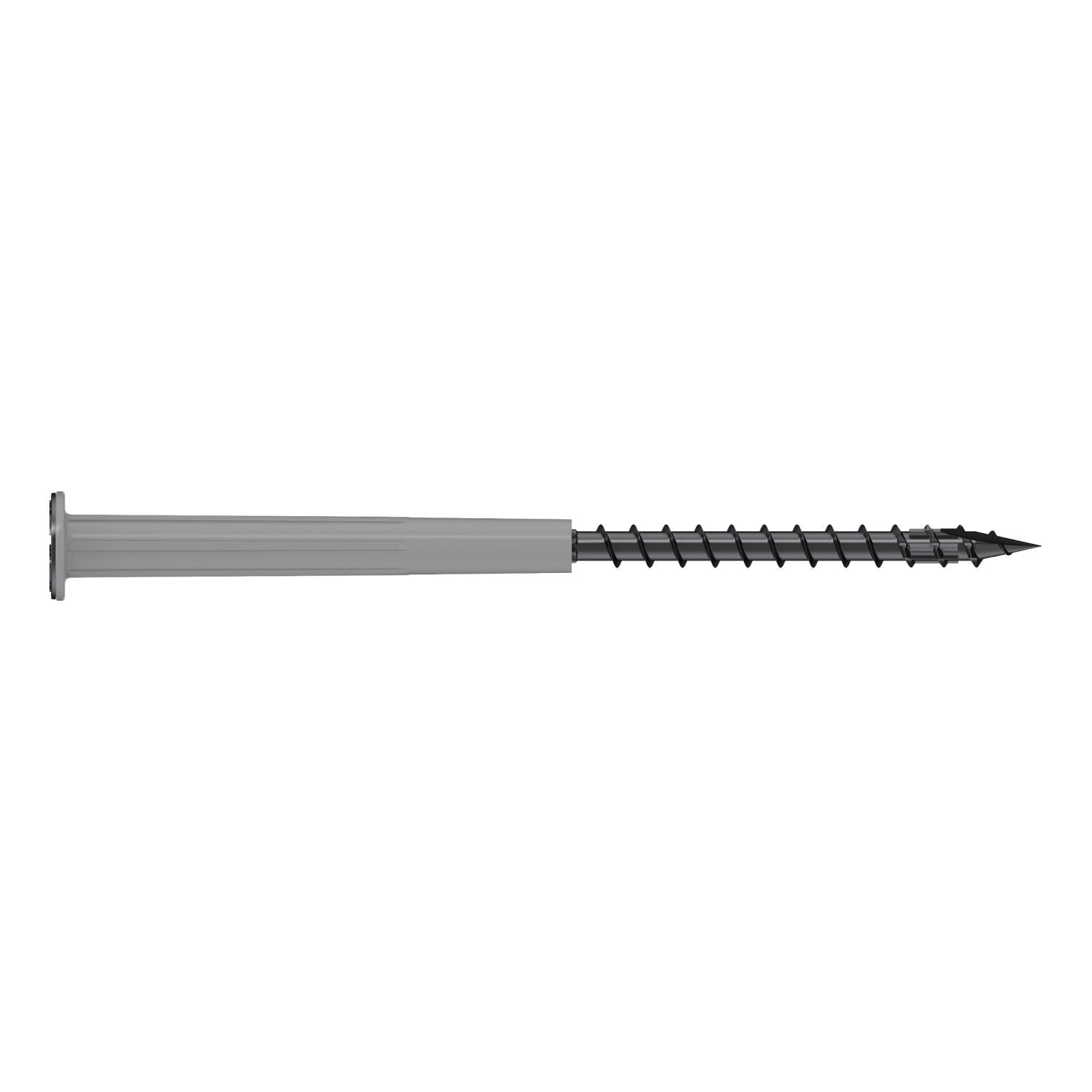 Simpson Strong-Tie SDPW19600-R50 Strong-Drive SDPW DEFLECTOR Screw, 0.195-in. x 6-in. T40, 6-Lobe, E-Coat, 50-Pack