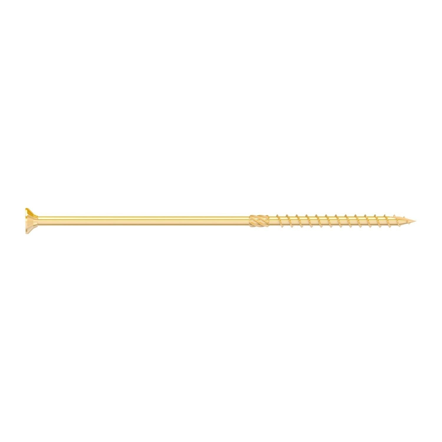 Simpson Strong-Tie SDCP22858 Strong-Drive SDCP TIMBER-CP Screw, 0.315-in. x 8-5/8-in. T40, Yellow Zinc, 250-Pack