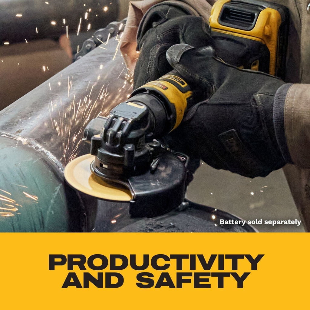 DeWALT DCG400B ATOMIC 20V MAX 4-in. Angle Grinder, Tool Only