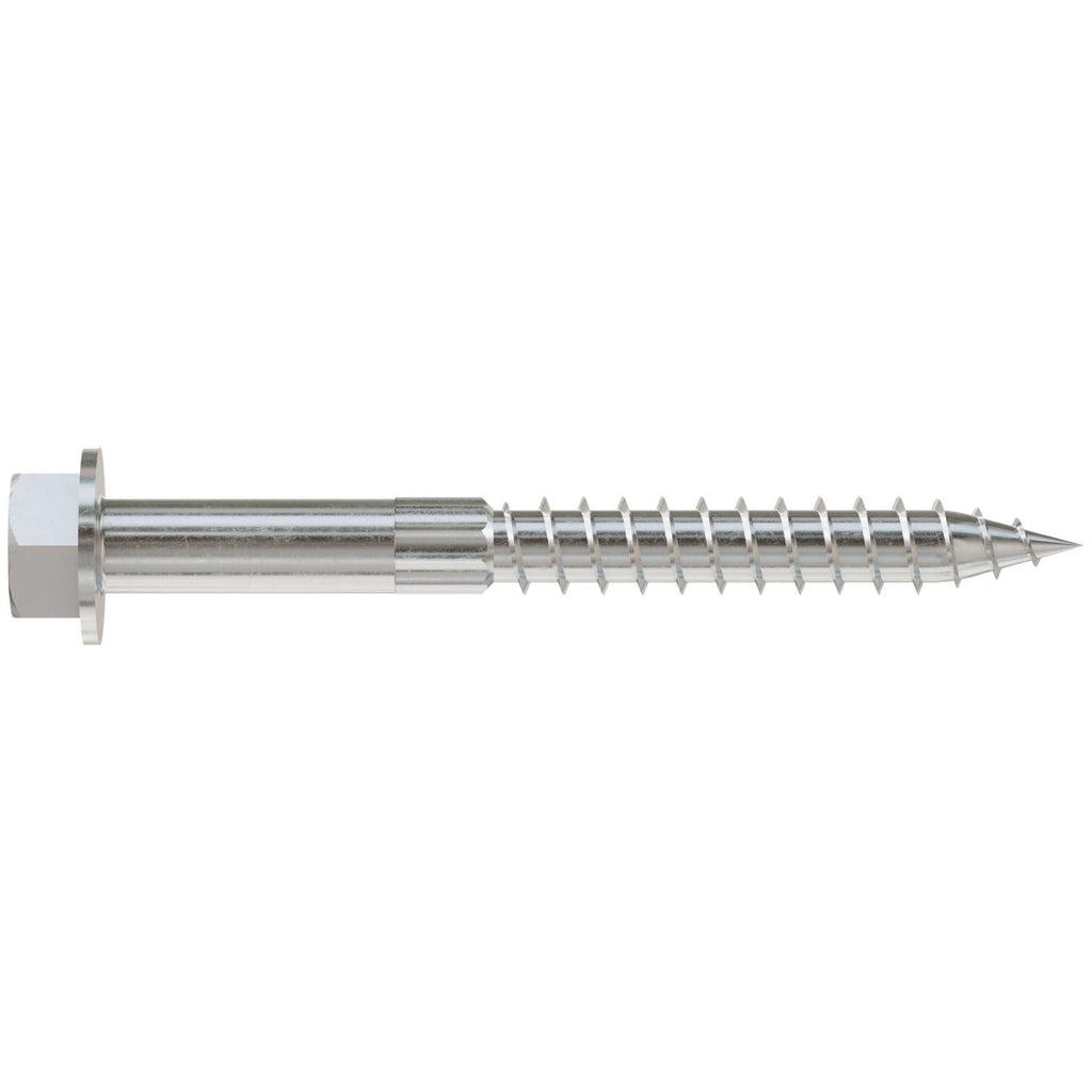 Simpson Strong-Tie SDS25212SS-RP5 Strong-Drive SDS HEAVY-DUTY CONNECTOR Screw, 1/4-in. x 2-1/2-in. Type 316, 5-Pack