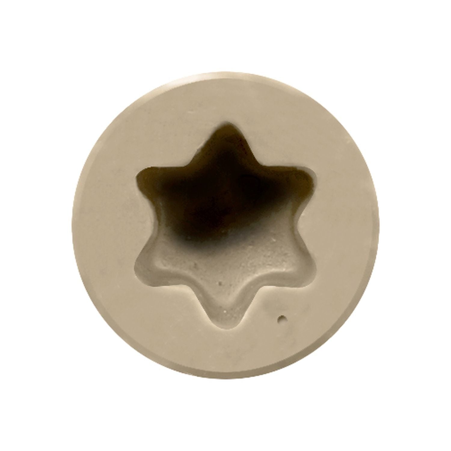Simpson Strong-Tie T07225FTPTN Trim-Head Screw, 6-Lobe Drive, #7 x 2-1/4-in. T-15 Type 316, Tan, 350-Pack