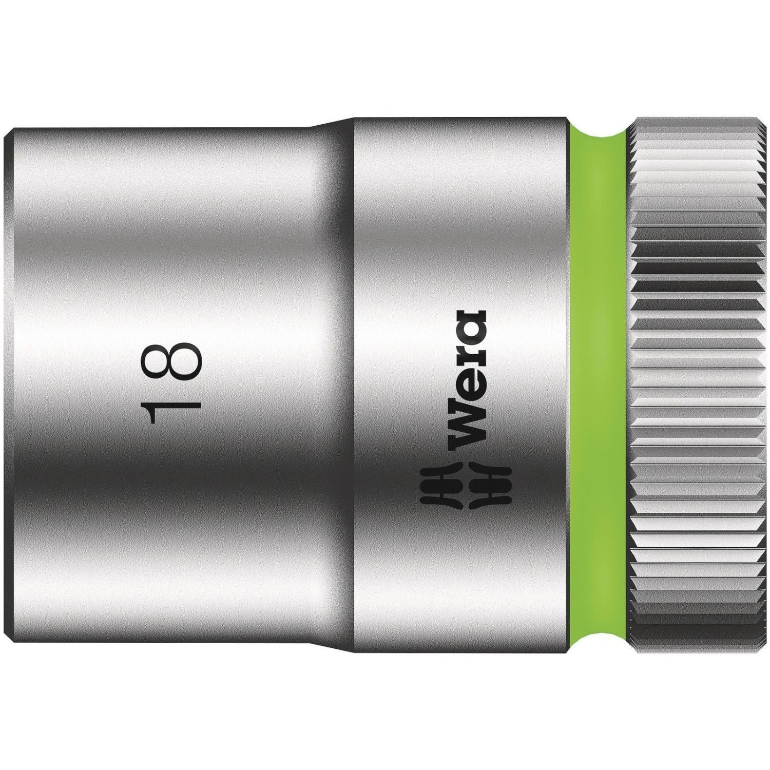Wera 8790 Hmc Zyklop Socket With 1/2-in. Drive, 18x37-mm.