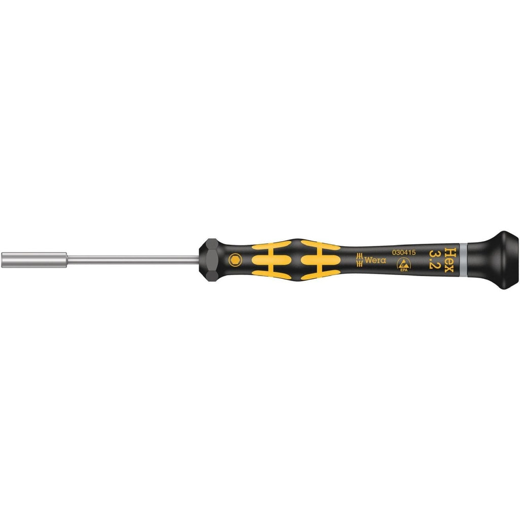 Wera 1569 Esd Nutdriver Kraftform Micro, 3.2x60-mm.