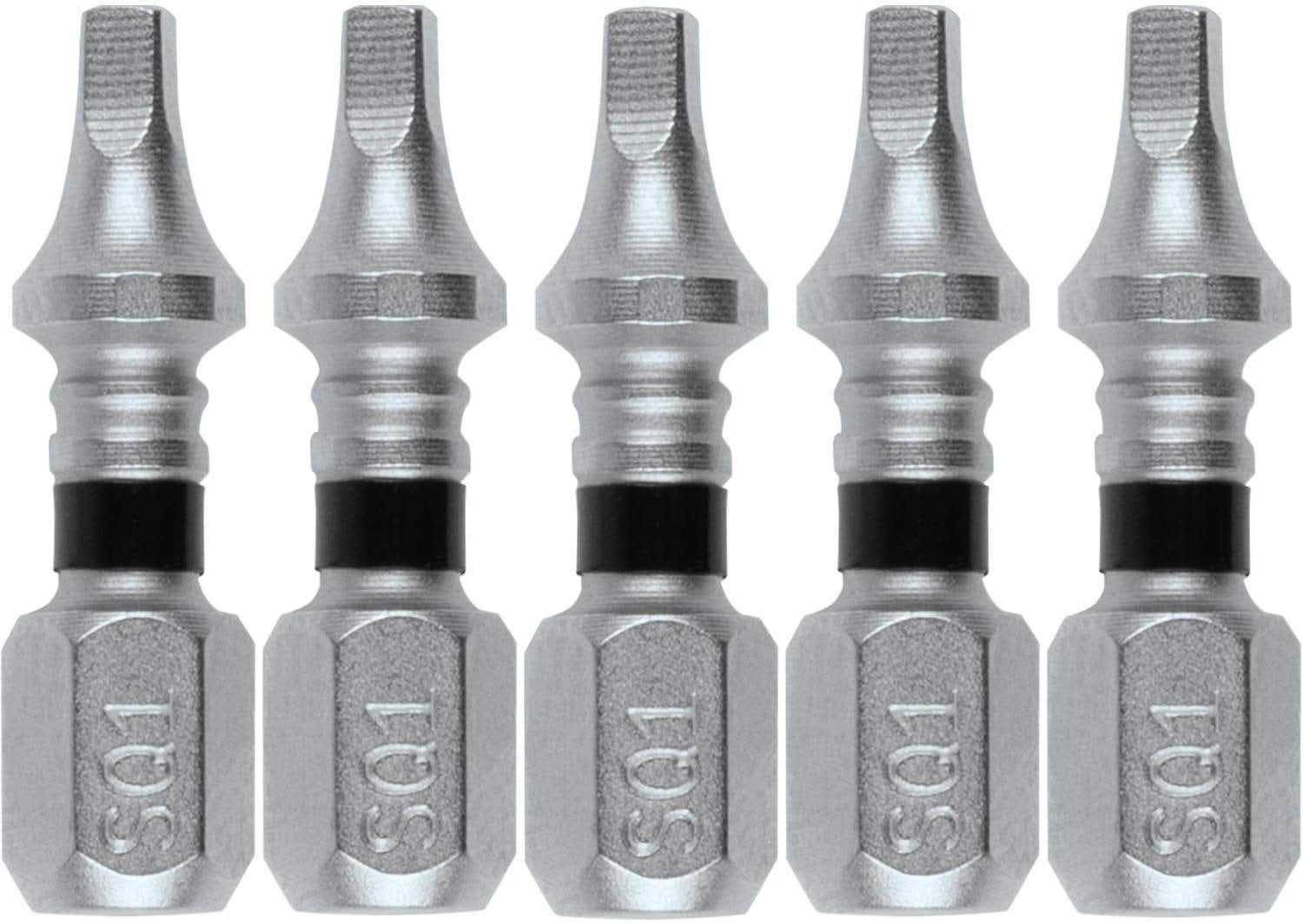 Makita E-00577 Impact XPS #1 Square 1" Insert Bit, 5/pk
