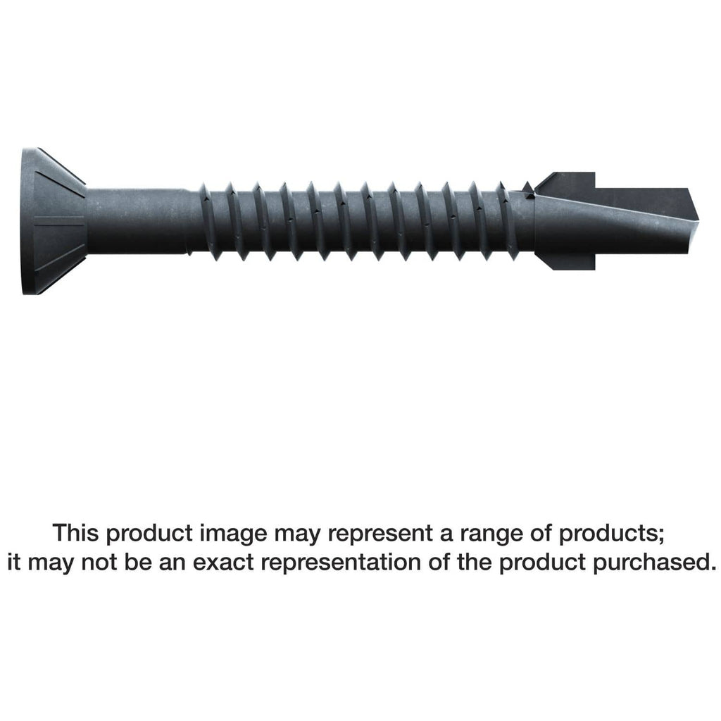 Simpson Strong-Tie TBP1245R50 Strong-Drive TB WOOD-TO-STEEL Screw, #12 x 1-3/4-in. Black Phos., 50-Pack