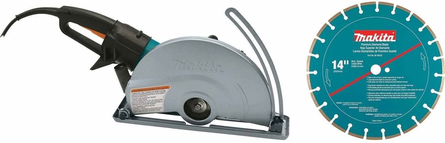 Makita 4114 Corded 14" SJS Electric Angle Cutter