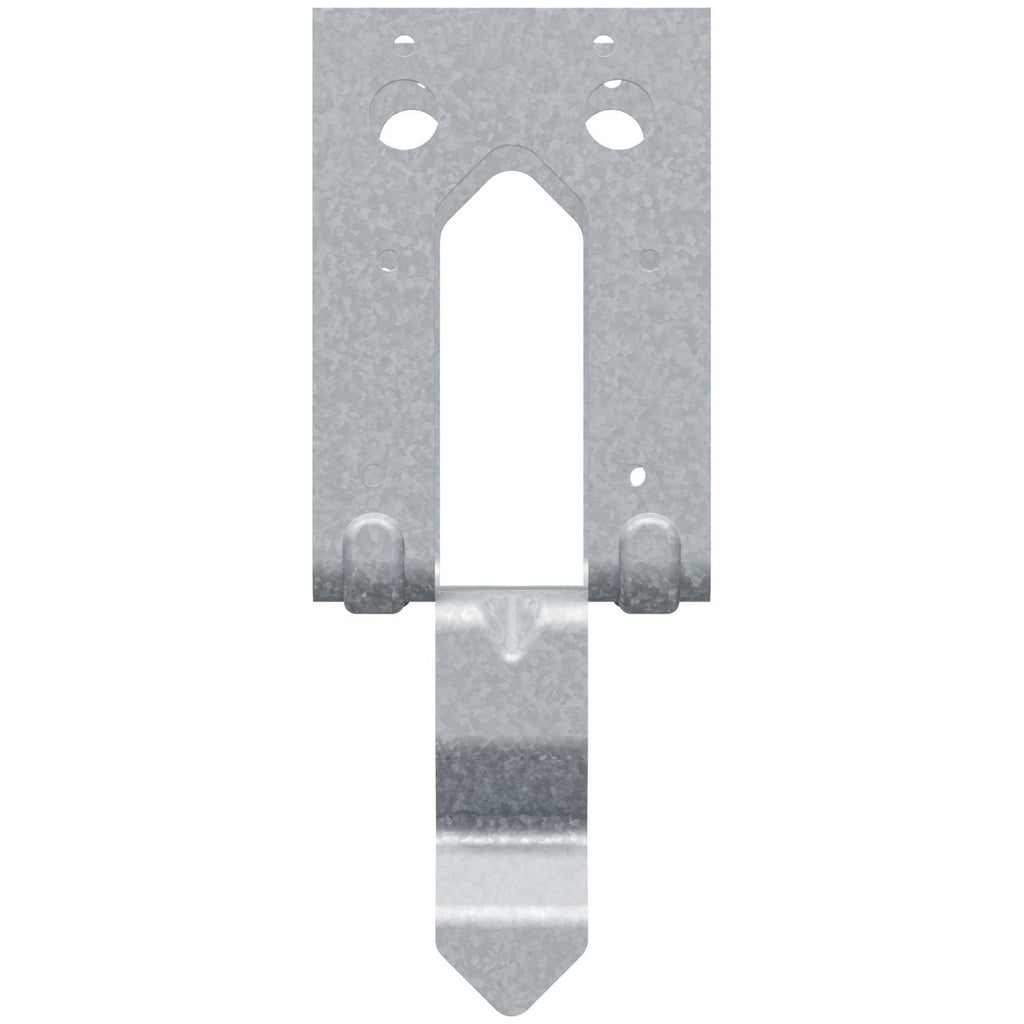 Simpson Strong-Tie PB46 PB Galvanized Non-Standoff Post Base for 4x6