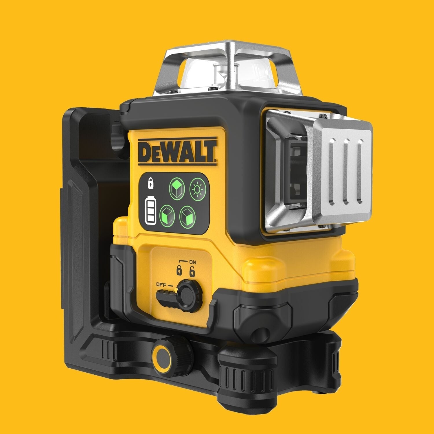 DeWALT DCLE14361GB USB-C Rechargeable 3x360° Green Line Laser Level