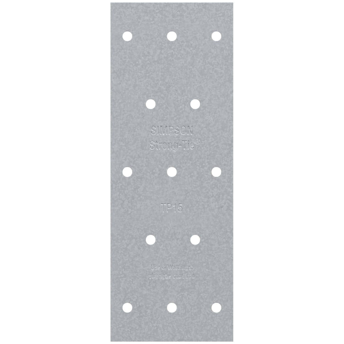Simpson Strong-Tie TP15 TP 1-13/16-in. x 5-in. 20-Gauge Galvanized Tie Plate