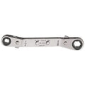 Klein 68234 Fully Reversible Ratcheting Offset Box Wrench - 1/4 x 5/16"