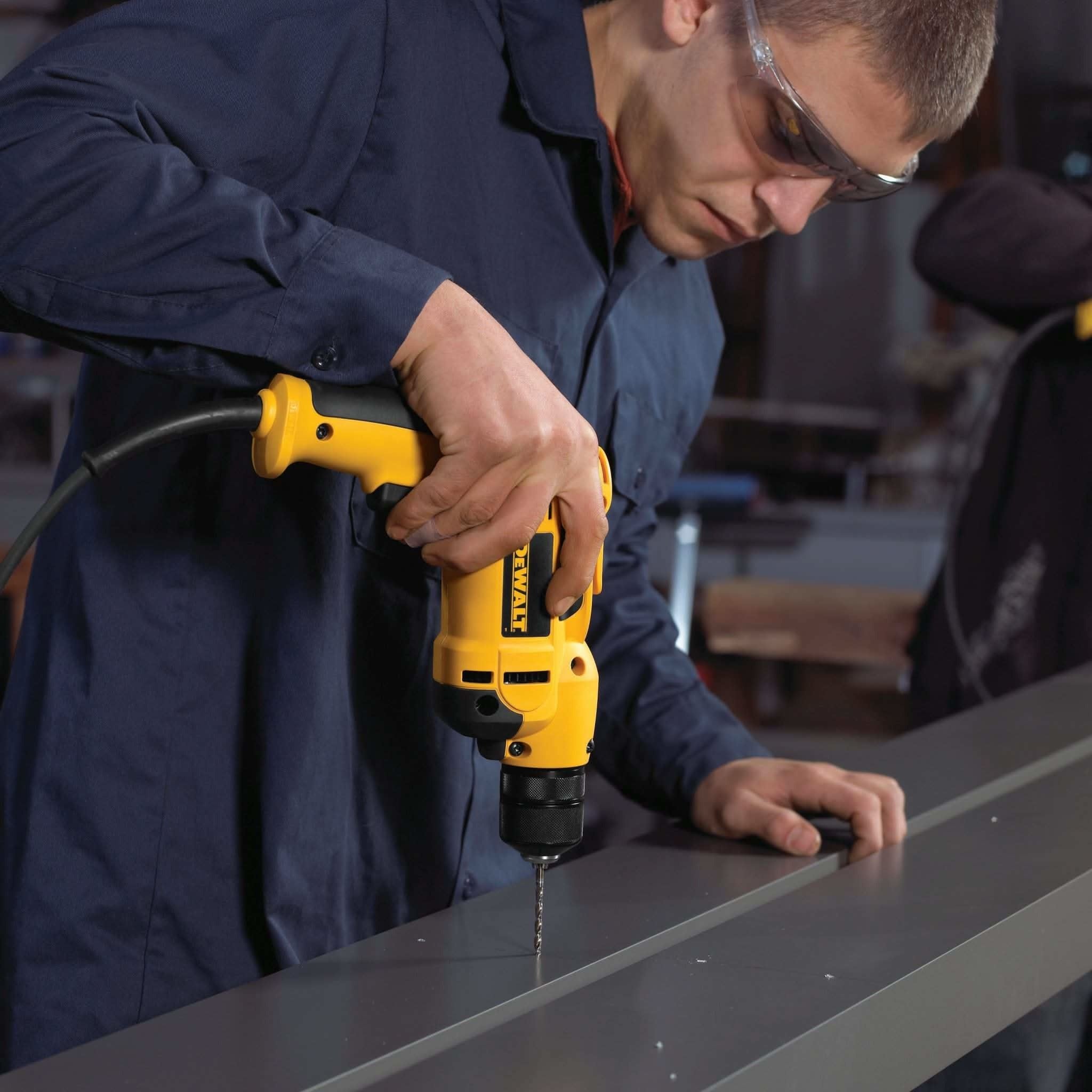 DeWalt DWD112 Corded 3/8" (10mm) VSR Pistol Grip Drill with Keyless Chuck