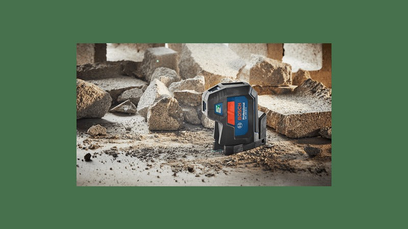 Bosch GPL100-50G Green-Beam Five-Point Self-Leveling Alignment Laser