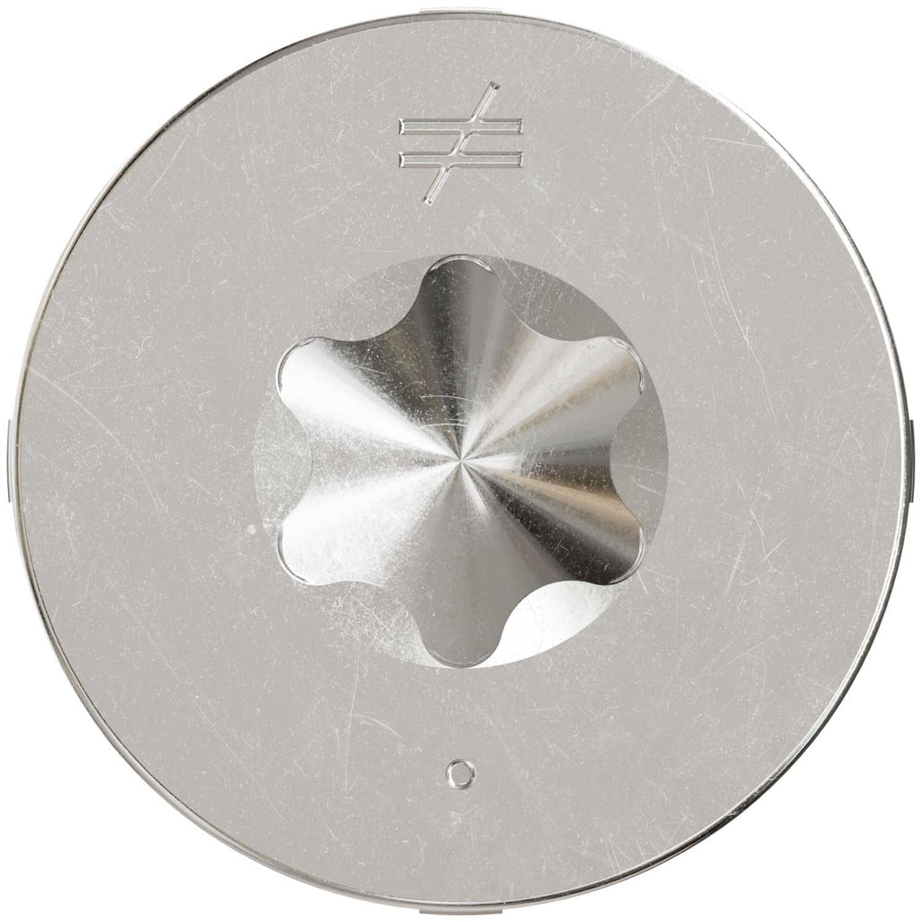 Simpson Strong-Tie T12250WP1 Strong-Drive DWP WOOD SS Screw, #12 x 2-1/2-in. T-27, Flat Head, Type 316, 1-lb.