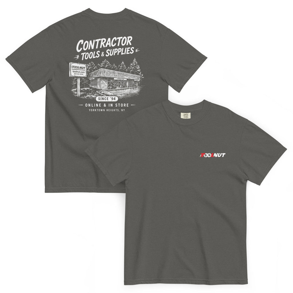 Tool Nut Official "Contractor Tools & Supplies" T-Shirt