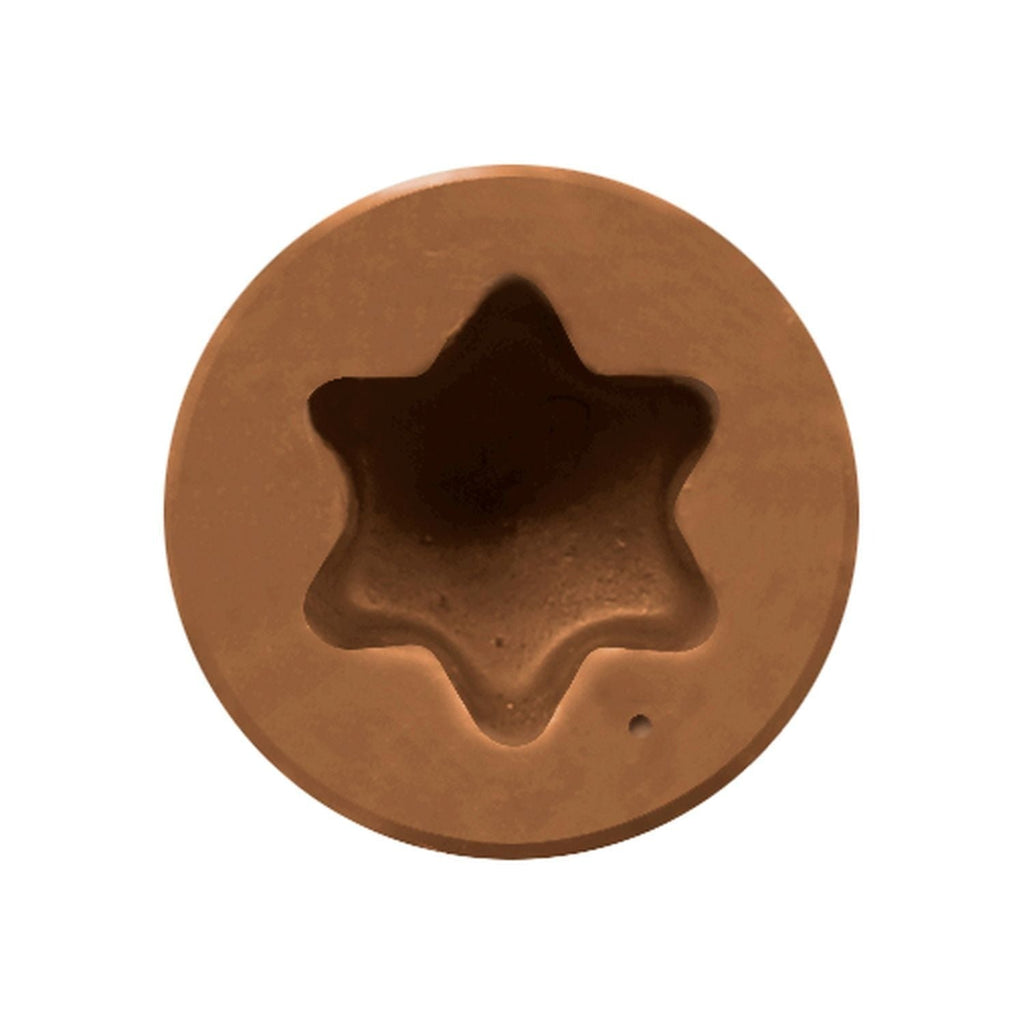 Simpson Strong-Tie T07225FTBTN04 Trim-Head Screw, 6-Lobe Drive, #7 x 2-1/4-in. T-15 Type 316, Tan 04, 1750-Pack