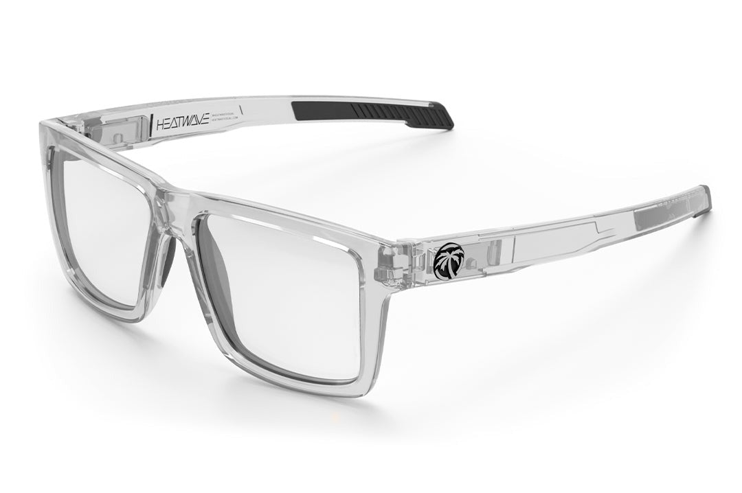 Heat Wave Performance Vise Vapor Clear Frame Clear Lens Z87+ Sunglasses