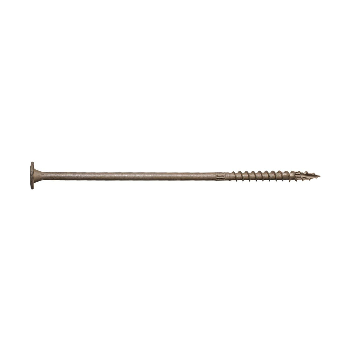 Simpson Strong-Tie Strong-Drive SDWS Timber Exterior Grade Screw, 0.220-in. x 8-in. T40, Tan, 250-Pack (SDWS22800DBMB)