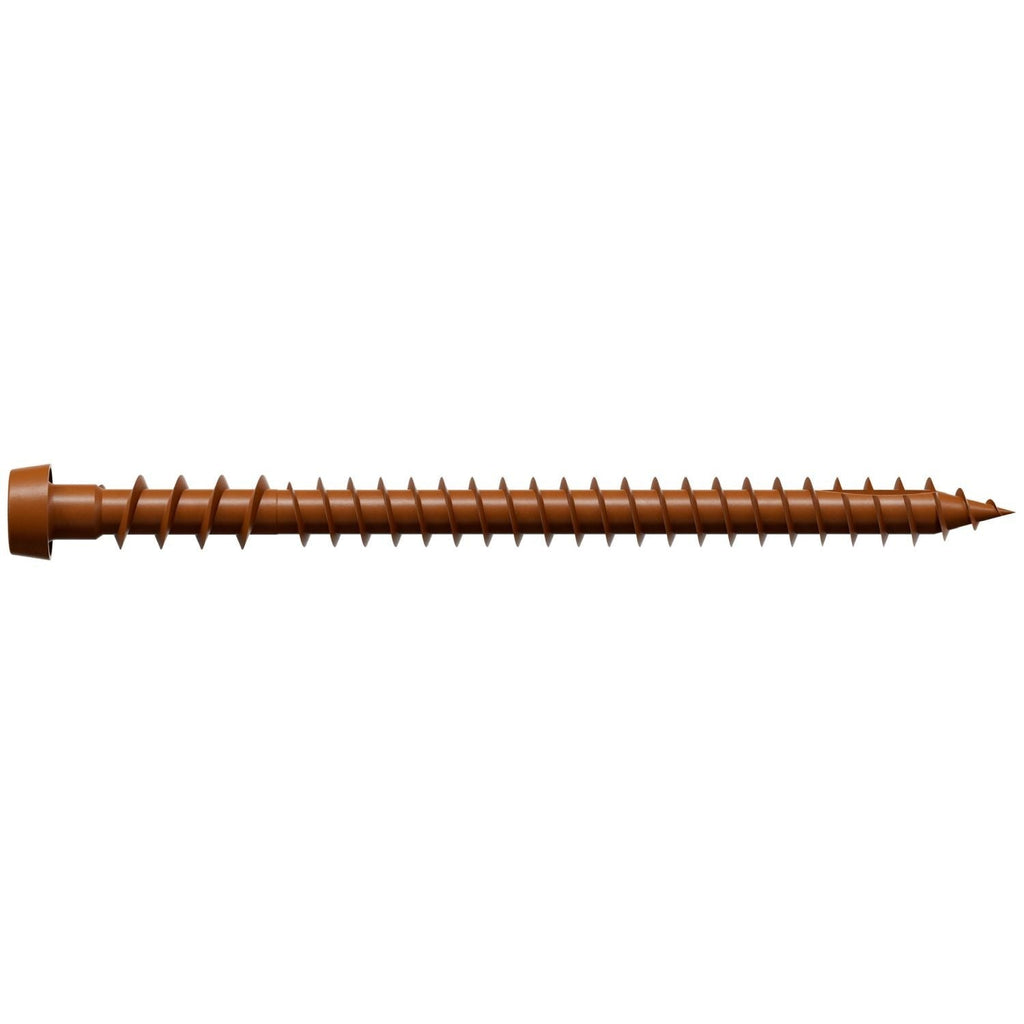 Simpson Strong-Tie DCU234TN01R350 Deck-Drive DCU COMPOSITE Screw, #10 x 2-3/4-in. T20, Quik Guard, Tan 01, 350-Pack