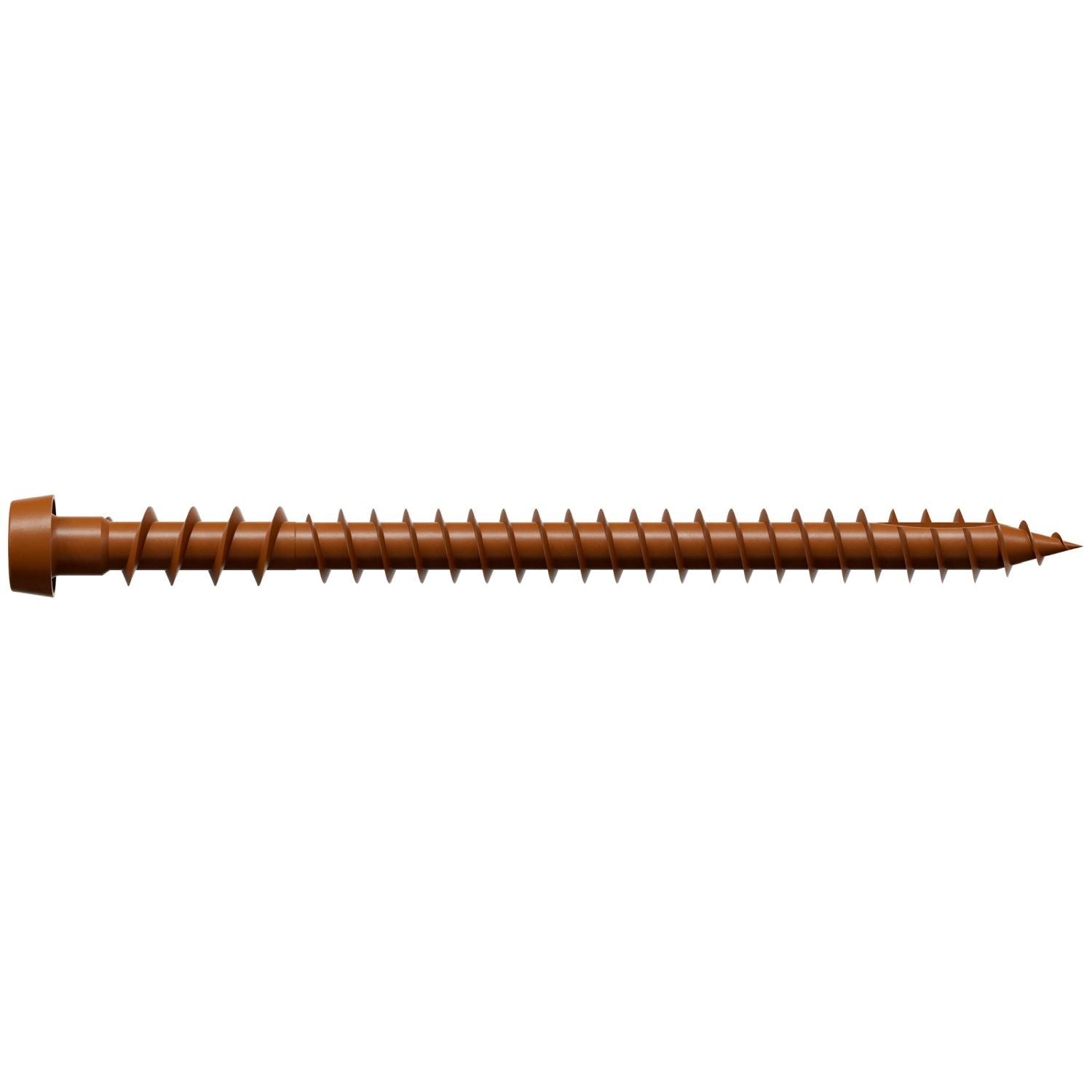 Simpson Strong-Tie DCU234TN01R350 Deck-Drive DCU COMPOSITE Screw, #10 x 2-3/4-in. T20, Quik Guard, Tan 01, 350-Pack