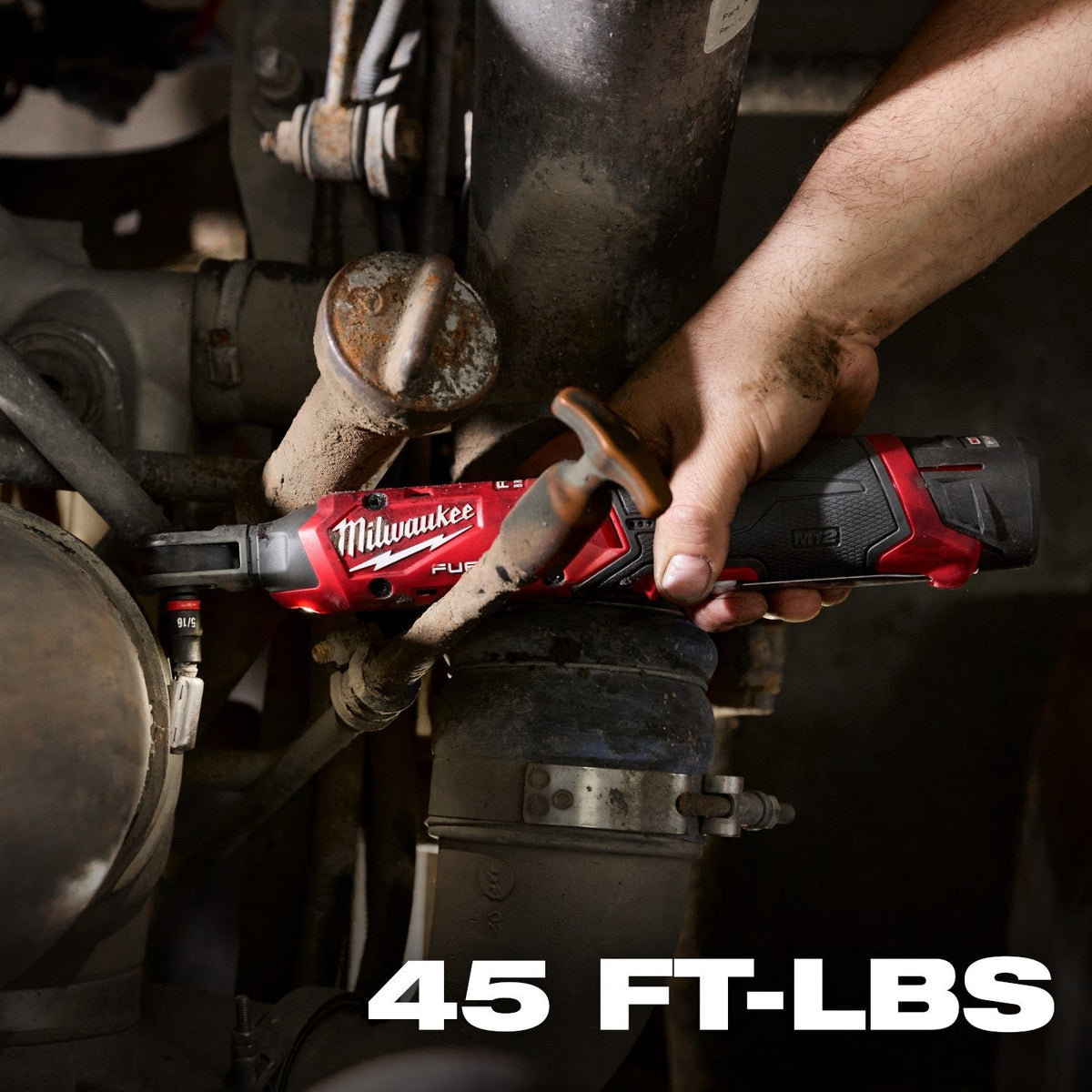 Milwaukee 3052-20 M12 FUEL Brushless 1/4-in. Ratchet, Tool Only