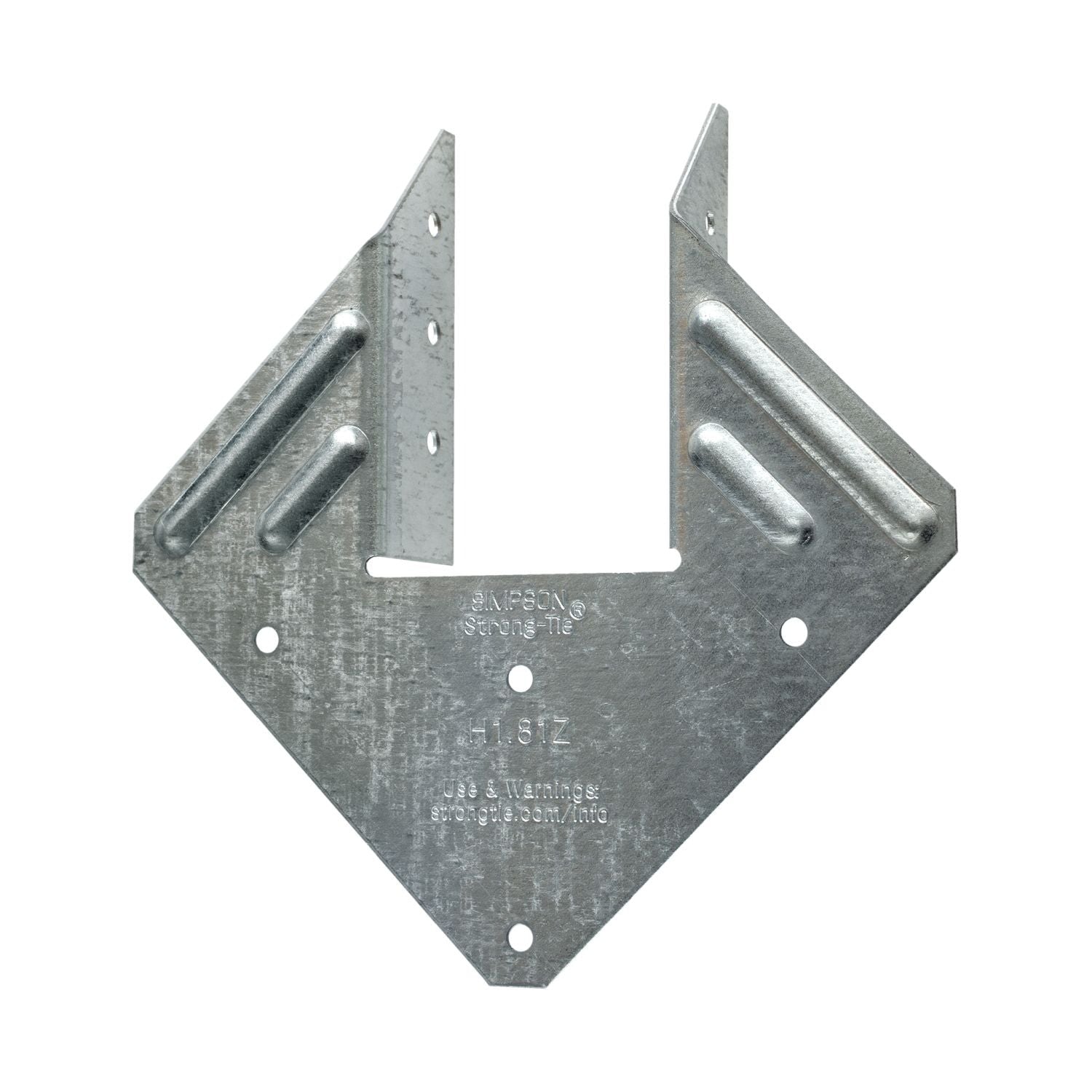 Simpson Strong-Tie H1.81Z H1.81 18-Gauge ZMAX Galvanized Hurricane Tie