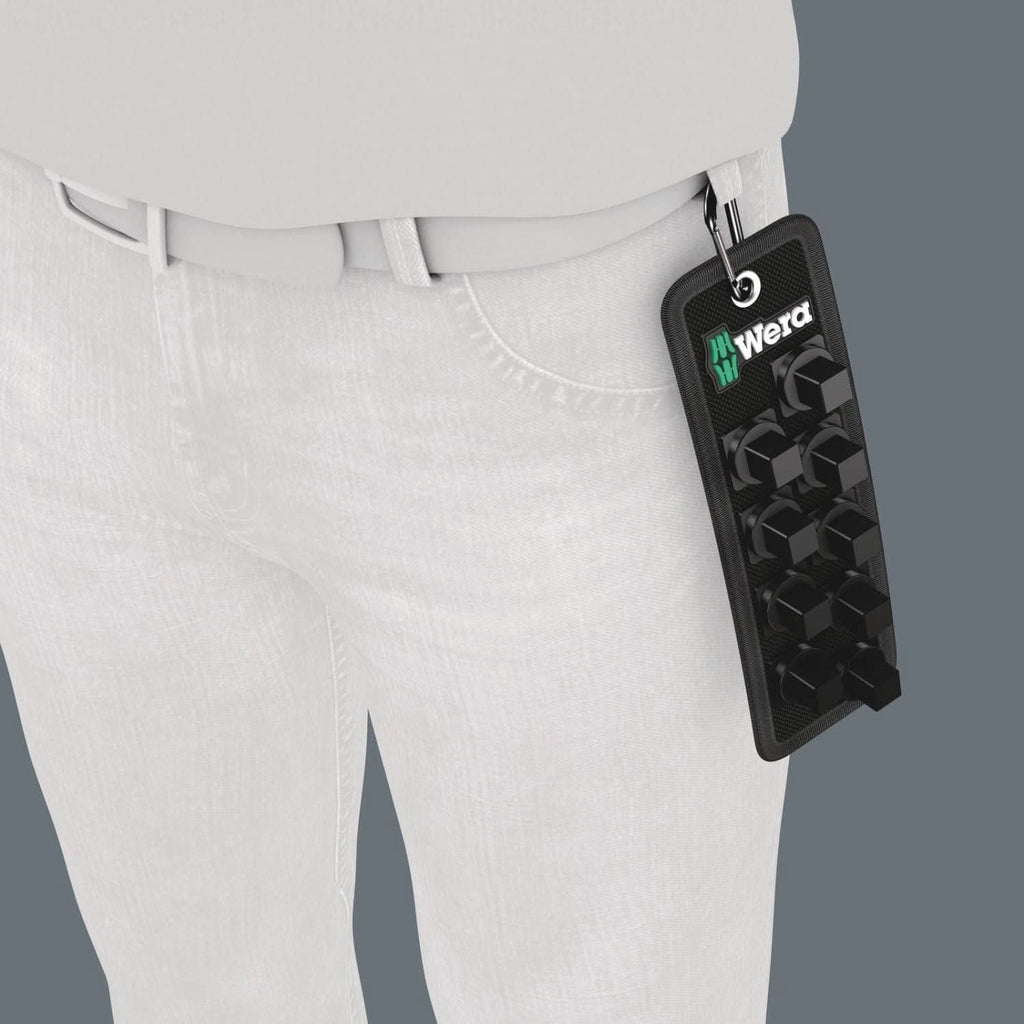 Wera Belt C Impaktor (Textile Belt), 9 Location, Unloaded, 71x210-mm.
