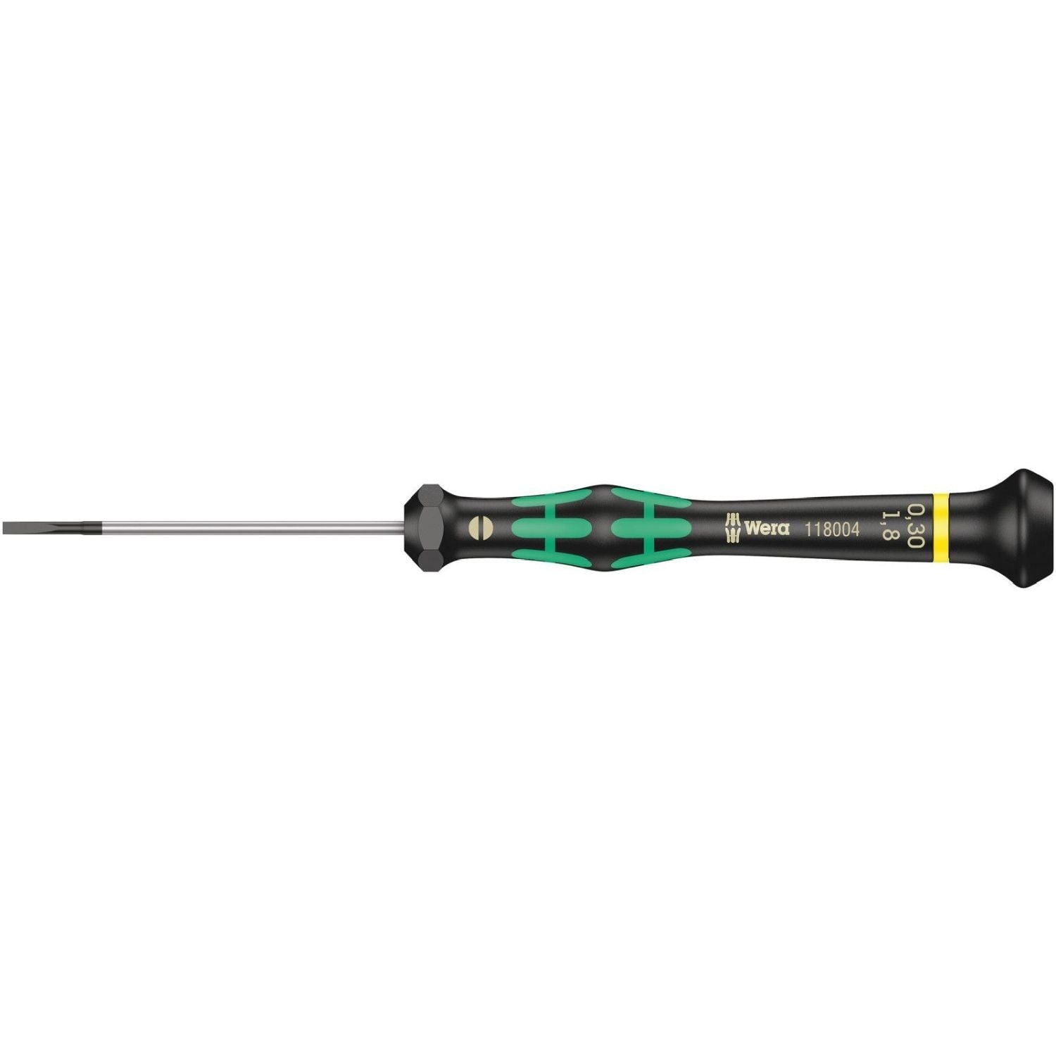 Wera 2035 Screwdriver For Slotted Screws For Electronic Applications, 0.30x1.8x60-mm.