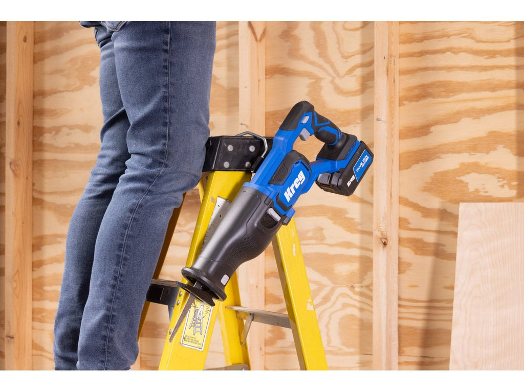 Kreg 20V Cordless Ionic Drive Reciprocating Saw, Tool Only (KPTRC100B)