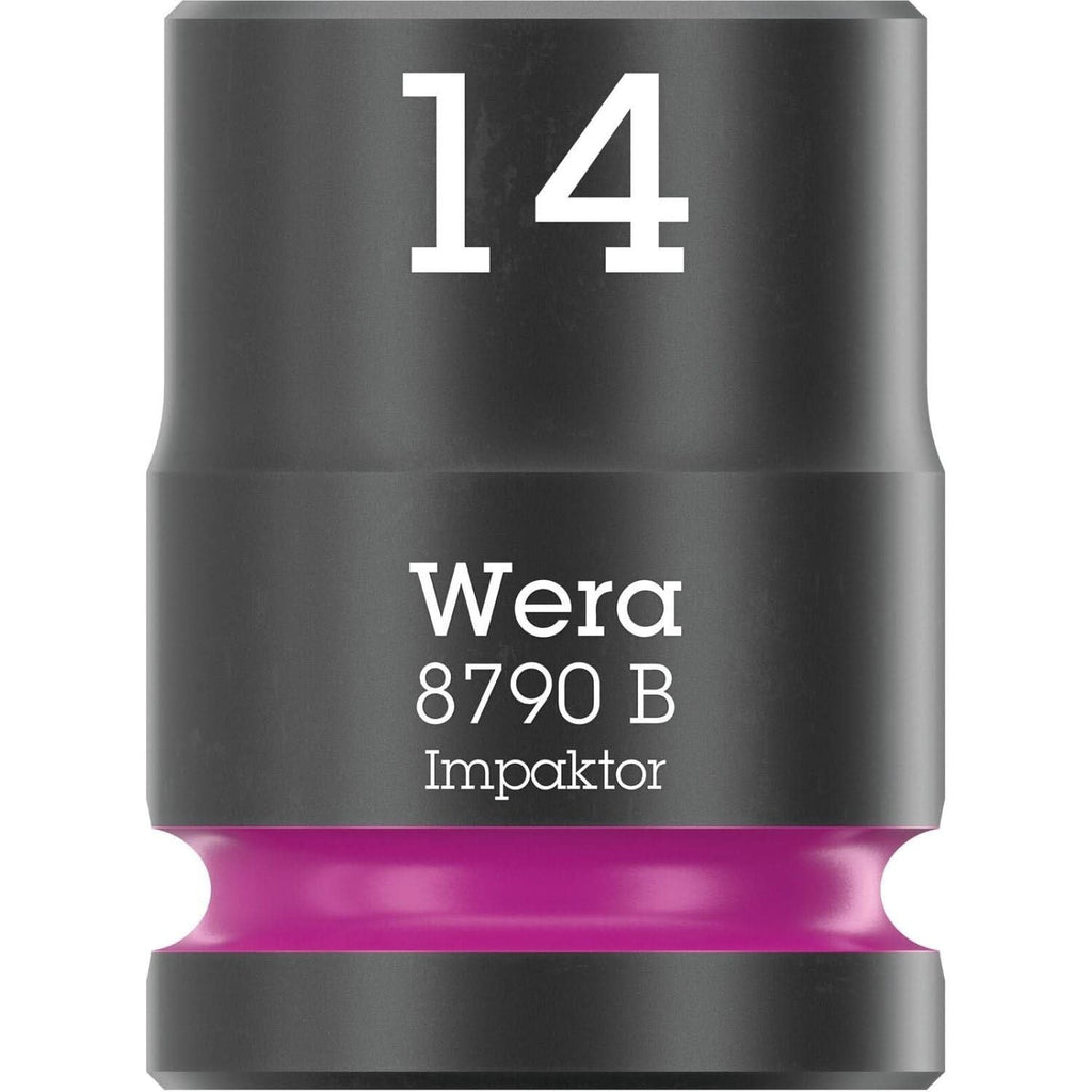 Wera 8790 B Impaktor Socket With 3/8-in. Drive, 14x30-mm.