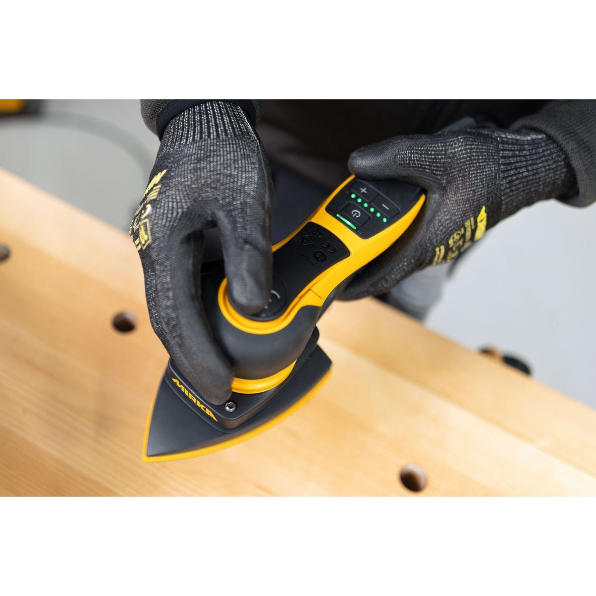 Mirka DEOS II 663X Corded Delta Orbital Sander for Corners and Profiles