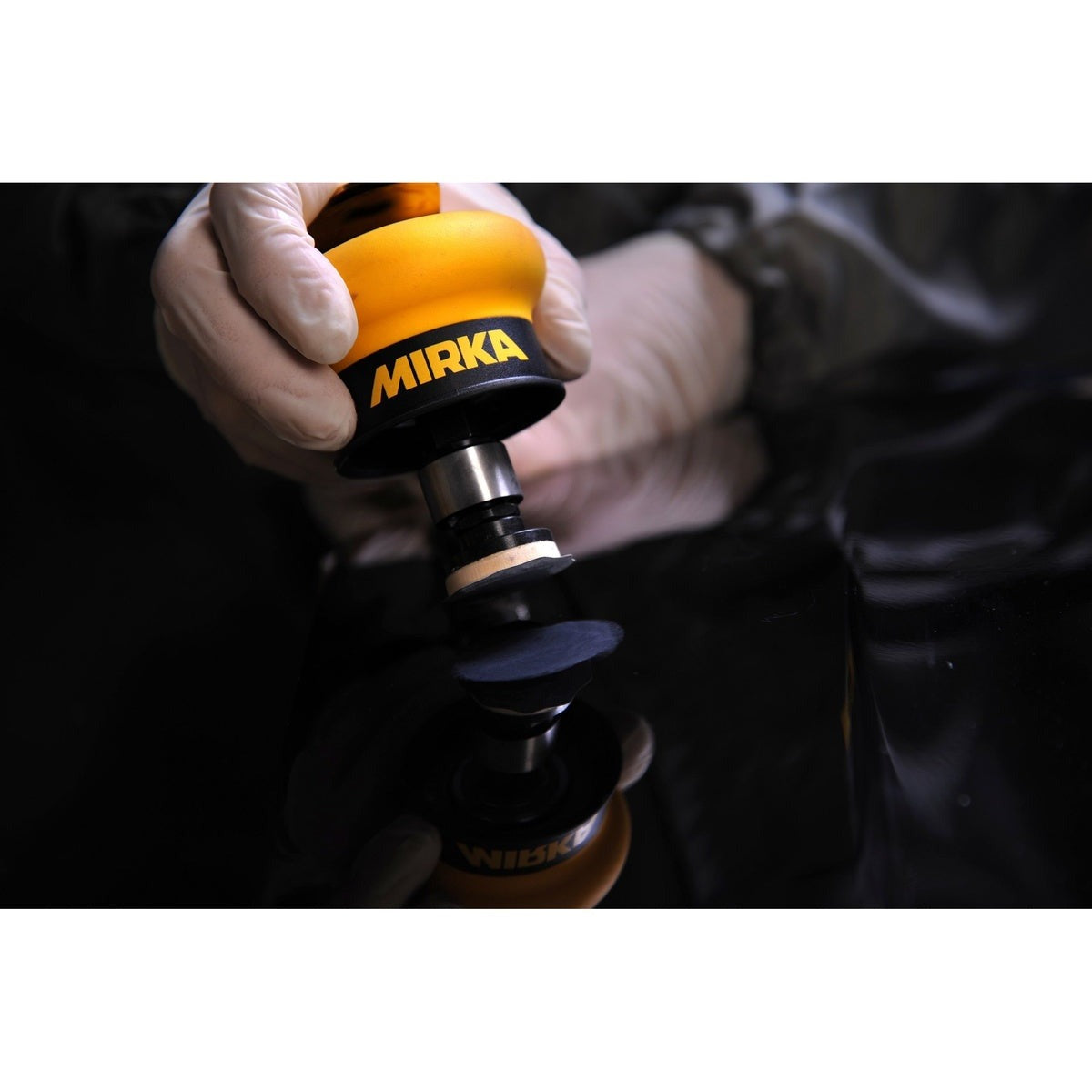 Mirka MROS 1.25-in. Pneumatic Orbital Finish Sander with 5 mm Orbit (MROS150)