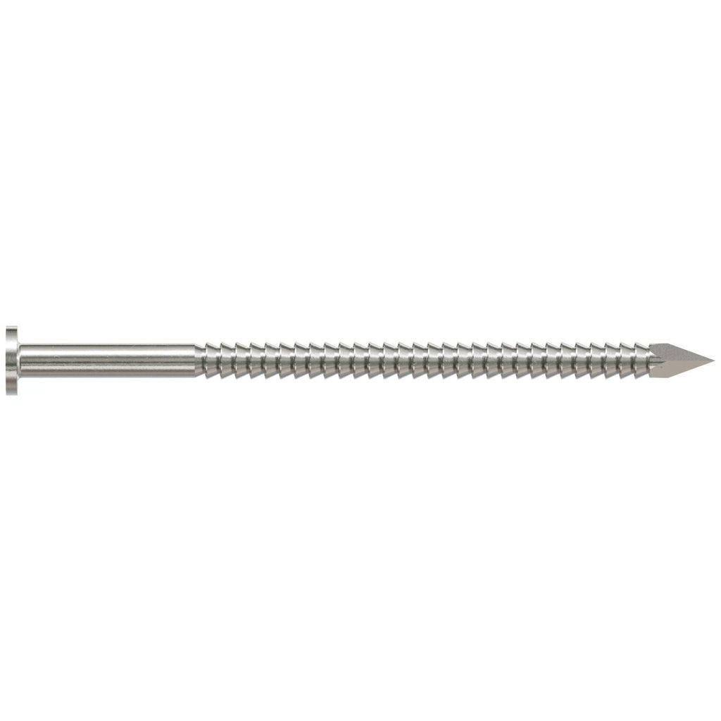 Simpson Strong-Tie S10ACN1 Common Nail, Annular Ring Shank, 3-in. x .148-in. Type 304 Stainless Steel, 1-lb.